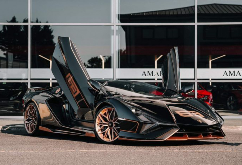 $5.9 million for a one of a kind Lamborghini Sián FKP 37